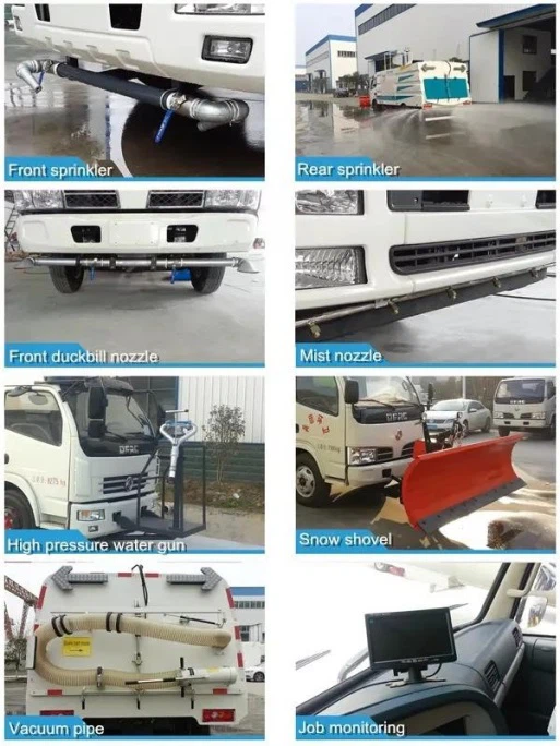 ISUZU Кеуекті көше тазалағыш автокөлігі (15)